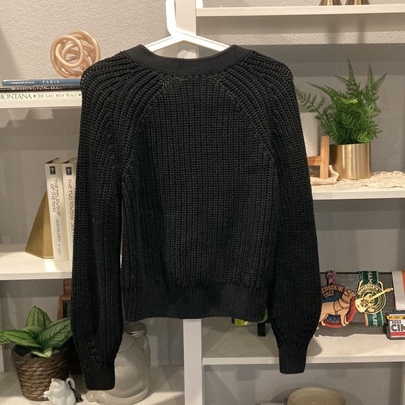 Everlane Textured Crop cardigan - Picture 4 of 8